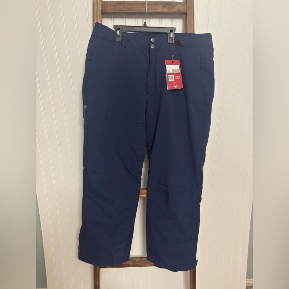 Moosejaw Insulated Waterproof Ski Snow Pants in Blue Retail $109
